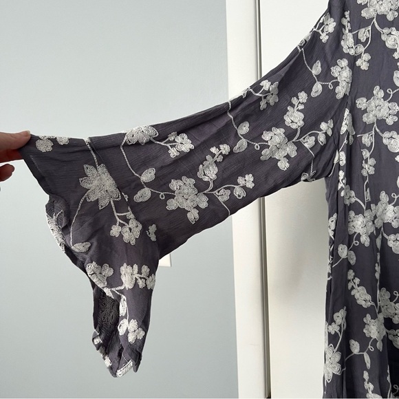 Floral Print Women's Dress - Picture 5 of 9